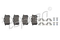 комплект спирачно феродо, дискови спирачки