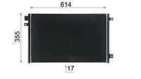 Thumbnail - Condensor, airconditioning - AC687001S - MAHLE