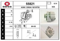Generator / Alternator EAI, Cod: 55821