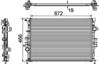 Thumbnail - Radiateur - CR907000P - MAHLE