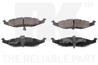 Bremsbelagsatz, Scheibenbremse