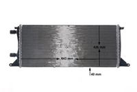 Thumbnail - Lage temperatuurkoeler, intercooler - CR2111000S - MAHLE