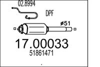 Ruß-/Partikelfilter, Abgasanlage