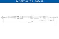 Seilzug, Feststellbremse