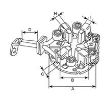 Halter, Kohlebürsten Halter, Kohlebürsten