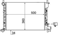 Thumbnail - Radiateur - CR381000S - MAHLE