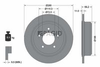 Спирачен диск 54694NC PAGID