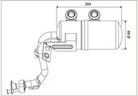 Uscator,aer conditionat VALEO, Cod: 596878
