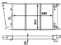 Thumbnail - Radiateur - CR418000P - MAHLE