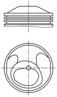 Thumbnail - Zuiger - 5038100 - MAHLE