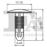 Laikiklis 6.4mm