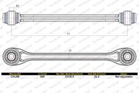 MONROE Draagarm, wielophanging 2