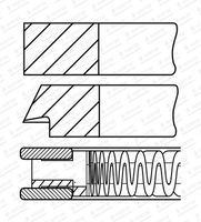 комплект сегменти