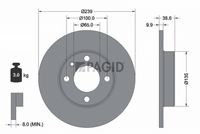 Спирачен диск 53901NC PAGID