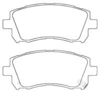 комплект спирачно феродо, дискови спирачки