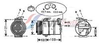 Compresor clima / aer conditionat AVA Clever Choice, Cod: OLAK138