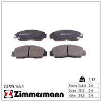 комплект спирачно феродо, дискови спирачки