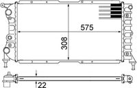 Thumbnail - Radiateur - CR1441000S - MAHLE
