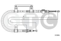 жило, ръчна спирачка