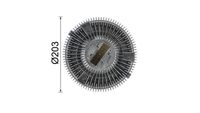 Thumbnail - Koppeling, radiateurventilator - CFC35000P - MAHLE