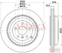 Disc frana ASHIKA, Cod: 61-00-0519C