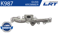 Krümmer, Abgasanlage Krümmer, Abgasanlage