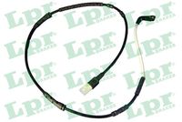 предупредителен контактен сензор, износване на накладките