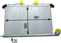 Thumbnail - Intercooler, inlaatluchtkoeler - CI467000P - MAHLE