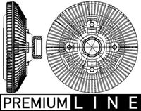 Thumbnail - Koppeling, radiateurventilator - CFC209000P - MAHLE