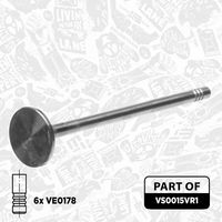 Thumbnail - Kleppenset, in-/uitlaatklep - VS0015VR1 - ET ENGINETEAM
