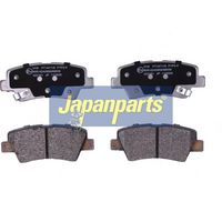 Комплект спирачно феродо, дискови спирачки PP-H19AF JAPANPARTS