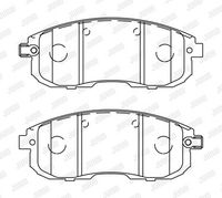 Bremsbelagsatz, Scheibenbremse