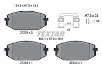 комплект спирачно феродо, дискови спирачки