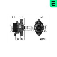 Generator / Alternator ERA, Cod: 210195R
