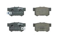 комплект спирачно феродо, дискови спирачки