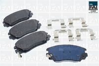 комплект спирачно феродо, дискови спирачки