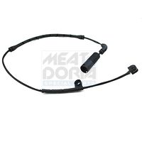 предупредителен контактен сензор, износване на накладките