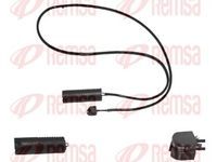 предупредителен контактен сензор, износване на накладките