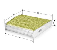 Филтър купе (поленов филтър)