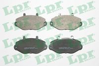 комплект спирачно феродо, дискови спирачки