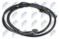 предупредителен контактен сензор, износване на накладките