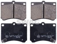 комплект спирачно феродо, дискови спирачки