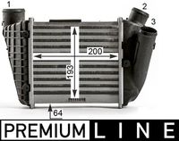 Thumbnail - Intercooler, inlaatluchtkoeler - CI429000P - MAHLE