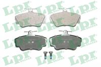 комплект спирачно феродо, дискови спирачки