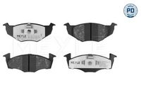 комплект спирачно феродо, дискови спирачки