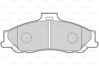 Bremsbelagsatz, Scheibenbremse