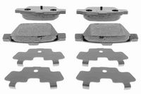 комплект спирачно феродо, дискови спирачки