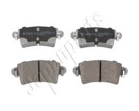 Комплект спирачно феродо, дискови спирачки PP-102AF JAPANPARTS