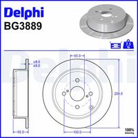 Disc frana DELPHI, Cod: BG3889