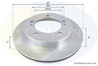 Disc frana COMLINE, Cod: ADC0907V
